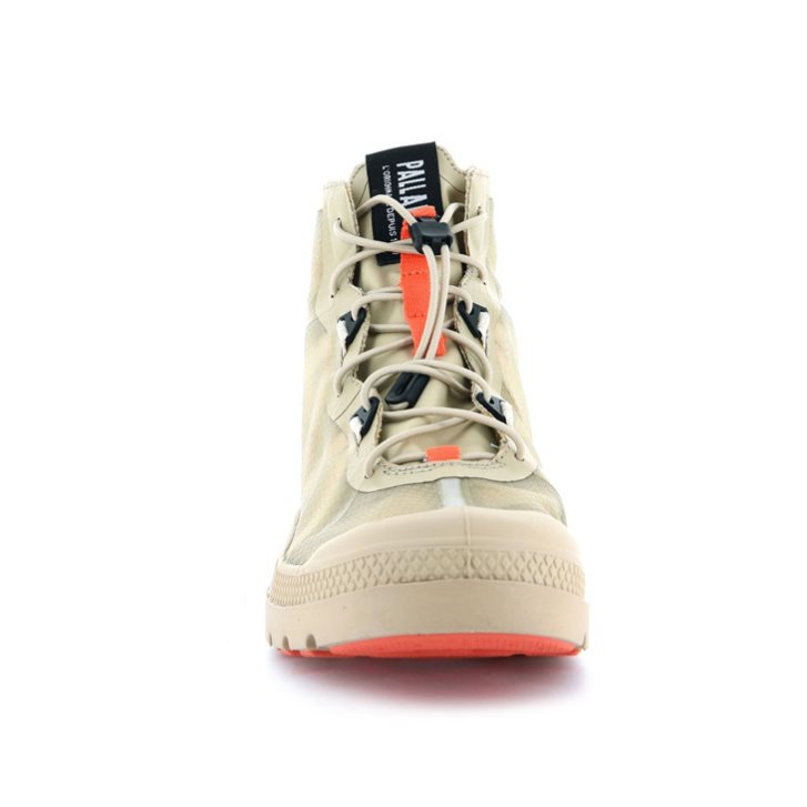 Pánské Tenisky Palladium Travel Lite+ Adventure High Tops Olivy Zelené | CZ CYD-56A